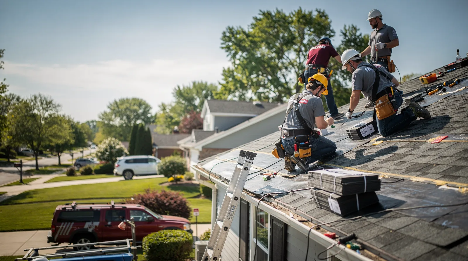 Roof Repair in Irving, IL around you